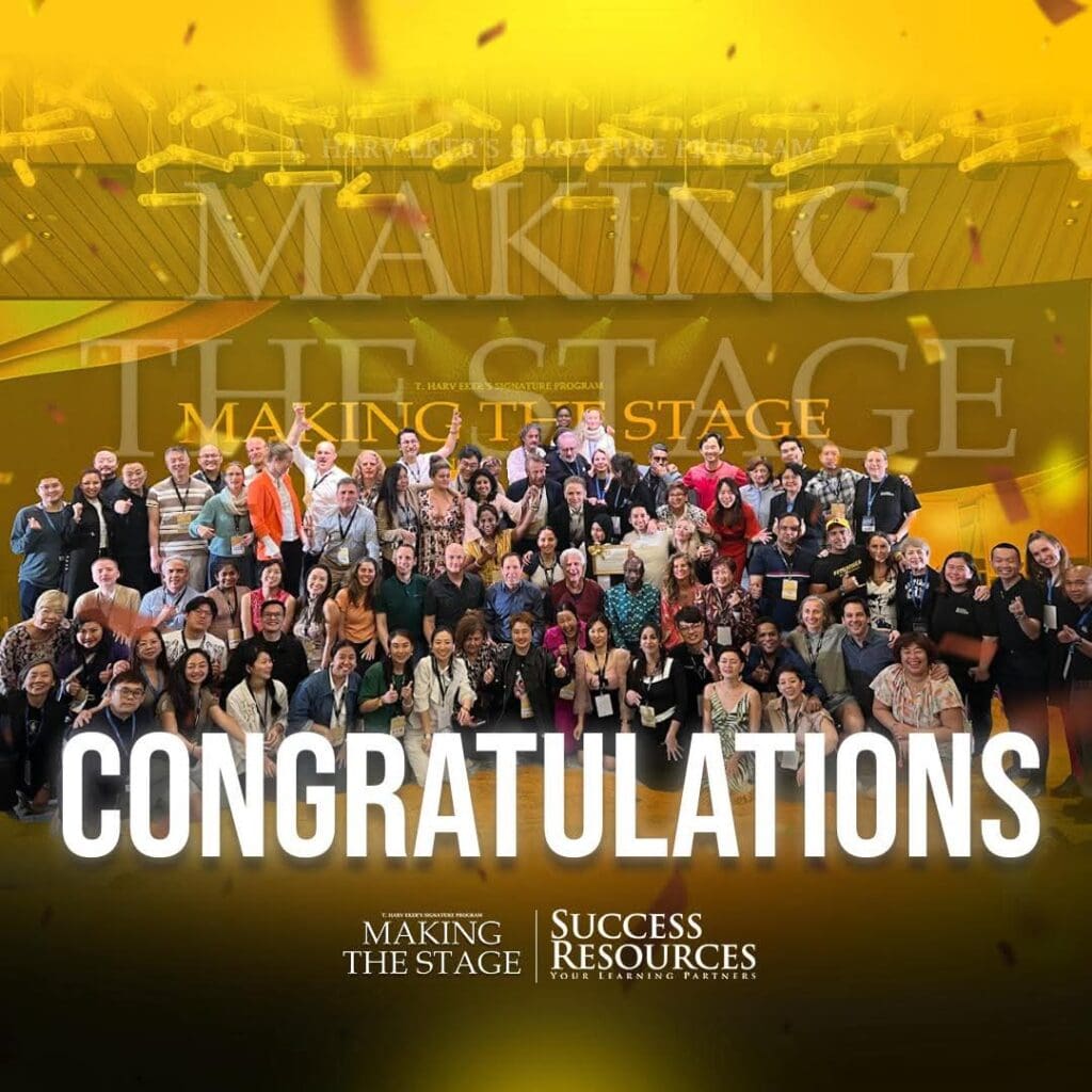 making the stage final shot
